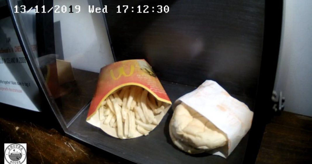 O último hambúrguer do McDonald’s vendido na Islândia tem 10 anos e não se decompõe