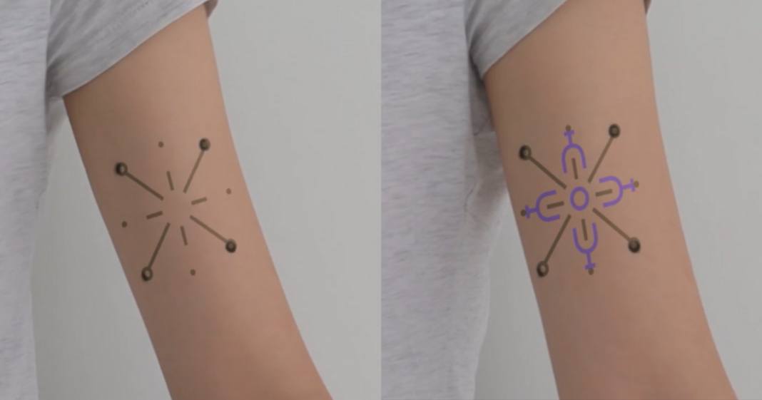 Tatuagem para diabéticos que muda de cor quando os níveis de glicose no sangue se alteram