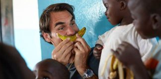 Fundação de Roger Federer oferece educação e alimentação para um milhão de crianças Fundação de Roger Federer oferece educação e alimentação para um milhão de crianças