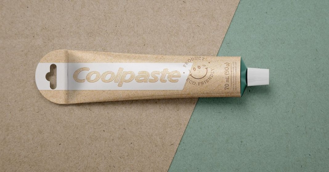Designer cria embalagem sustentável para pasta de dentes pensando fora da caixa