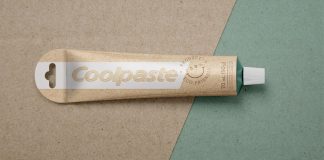 Designer cria embalagem sustentável para pasta de dentes pensando fora da caixa Designer cria embalagem sustentável para pasta de dentes pensando fora da caixa