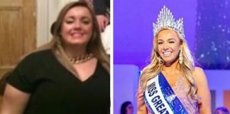 Mulher perde metade do seu peso depois que o noivo a largou por ser “muito gorda” e vence Miss Grã-Bretanha 2020 Mulher perde metade do seu peso depois que o noivo a largou por ser “muito gorda” e vence Miss Grã-Bretanha 2020