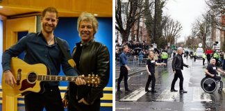 Príncipe Harry e Bon Jovi gravam música em prol de uma grande causa Príncipe Harry e Bon Jovi gravam música em prol de uma grande causa