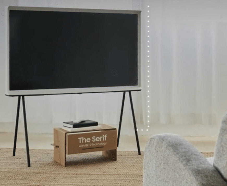 ideiasnutritivas.com - Caixas de TV sustent&aacute;veis da Samsung podem se transformar em casinha de gato e outros m&oacute;veis