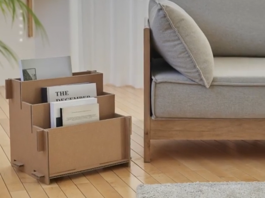 Caixas de TV sustentáveis da Samsung podem se transformar em casinha de gato e outros móveis ideiasnutritivas.com - Caixas de TV sustentáveis da Samsung podem se transformar em casinha de gato e outros móveis