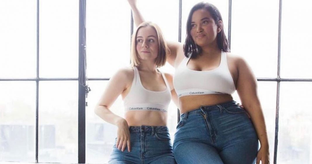 Amigas mostram como ficam as mesmas roupas em corpos diferentes