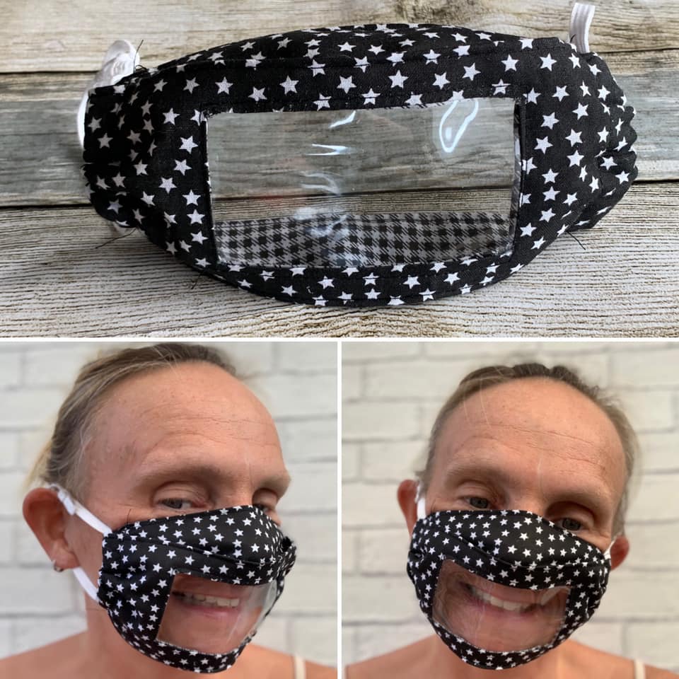 Mãe surda cria máscaras com janela transparente para leitura labial da filha também surda ideiasnutritivas.com - Mãe surda cria máscaras com janela transparente para leitura labial da filha também surda