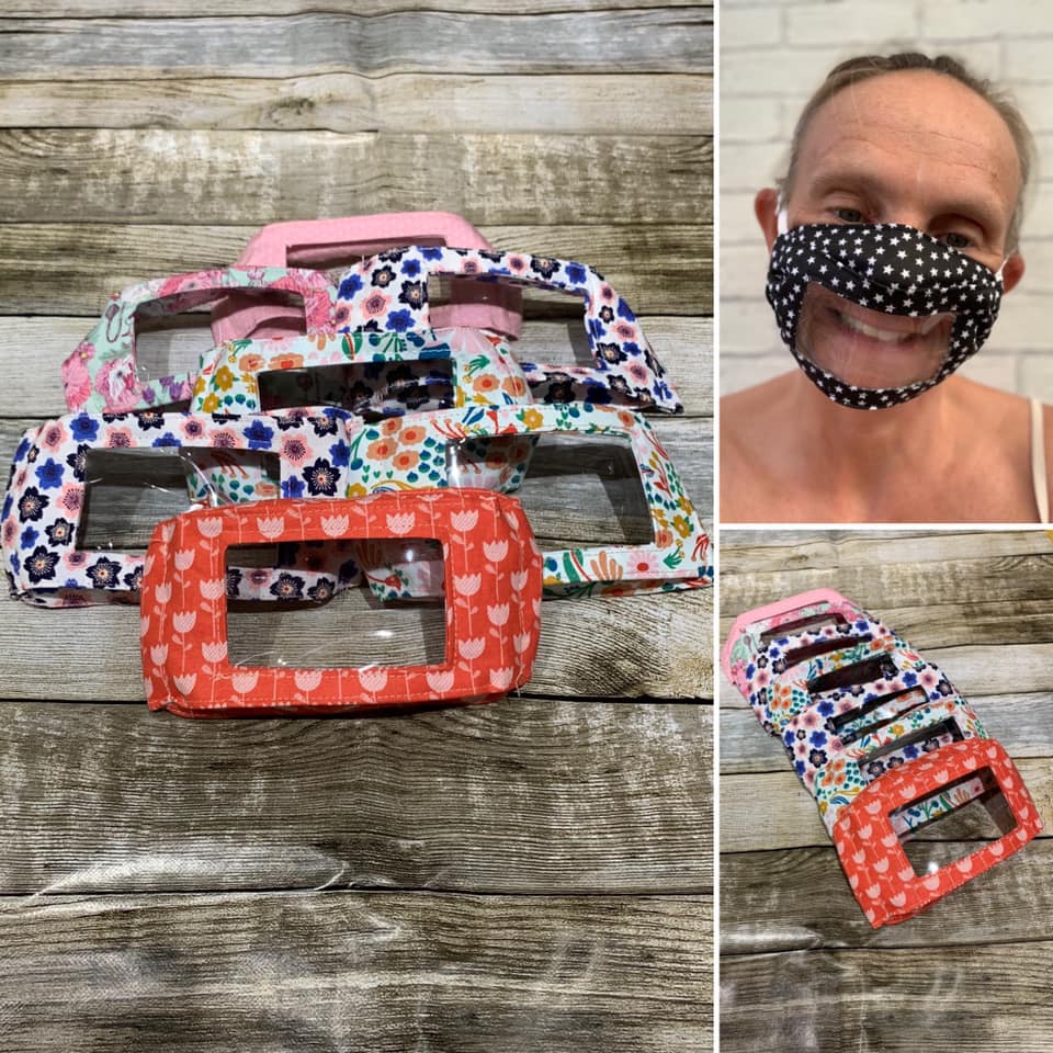ideiasnutritivas.com - Mãe surda cria máscaras com janela transparente para leitura labial da filha também surda
