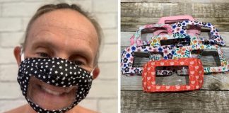 Mãe surda cria máscaras com janela transparente para leitura labial da filha também surda Mãe surda cria máscaras com janela transparente para leitura labial da filha também surda