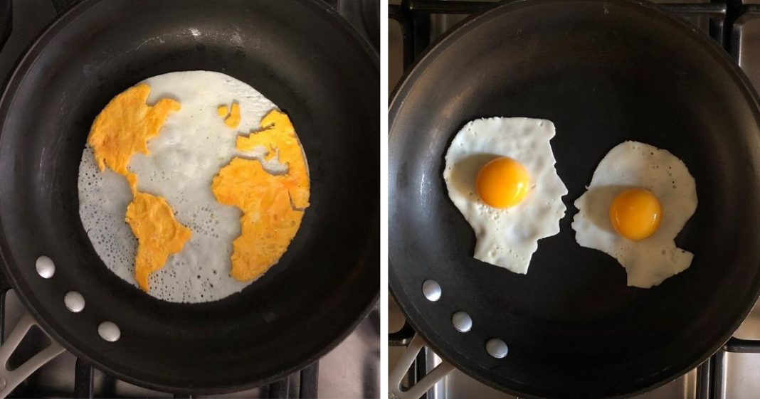 Mexicano transforma ovos do café da manhã em surpreendentes obras de arte
