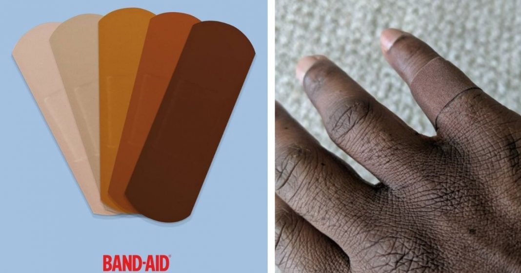 NOVIDADE: Band-aid para todos os tons de pele!