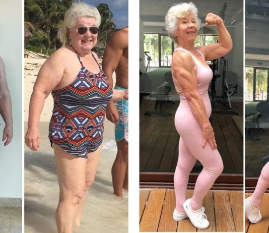 Mulher de 74 anos transforma seu corpo e o resultado é inspirador