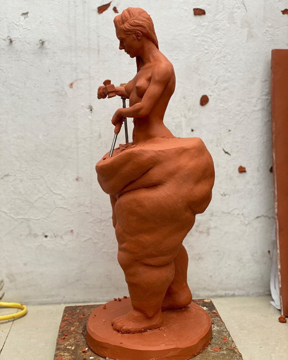 Esculturas deste artista mexicano mostram o trabalho árduo para conquistar o 'corpo perfeito' ideiasnutritivas.com - Esculturas deste artista mexicano mostram o trabalho árduo para conquistar o 'corpo perfeito'