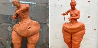 Esculturas deste artista mexicano mostram o trabalho árduo para conquistar o ‘corpo perfeito’ Esculturas deste artista mexicano mostram o trabalho árduo para conquistar o ‘corpo perfeito’