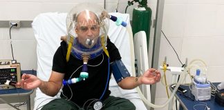 Capacete desenvolvido no Brasil reduz internações em UTI por Covid-19 em 60% Capacete desenvolvido no Brasil reduz internações em UTI por Covid-19 em 60%