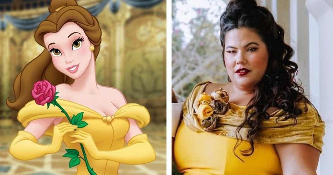 Representatividade: Modelos Plus Size vestem-se como princesas da Disney