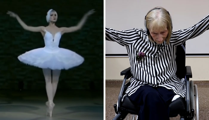 ideiasnutritivas.com - Bailarina com Alzheimer ouve 'Lago dos Cisnes' e relembra a dança em emocionante vídeo