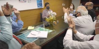 Vídeo mostra momento em que equipe do Butantan anuncia dados da eficácia da CoronaVac Vídeo mostra momento em que equipe do Butantan anuncia dados da eficácia da CoronaVac