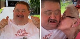 Mãe celebra 62º aniversário com filho que os médicos disseram que não viveria além dos 11 anos Mãe celebra 62º aniversário com filho que os médicos disseram que não viveria além dos 11 anos