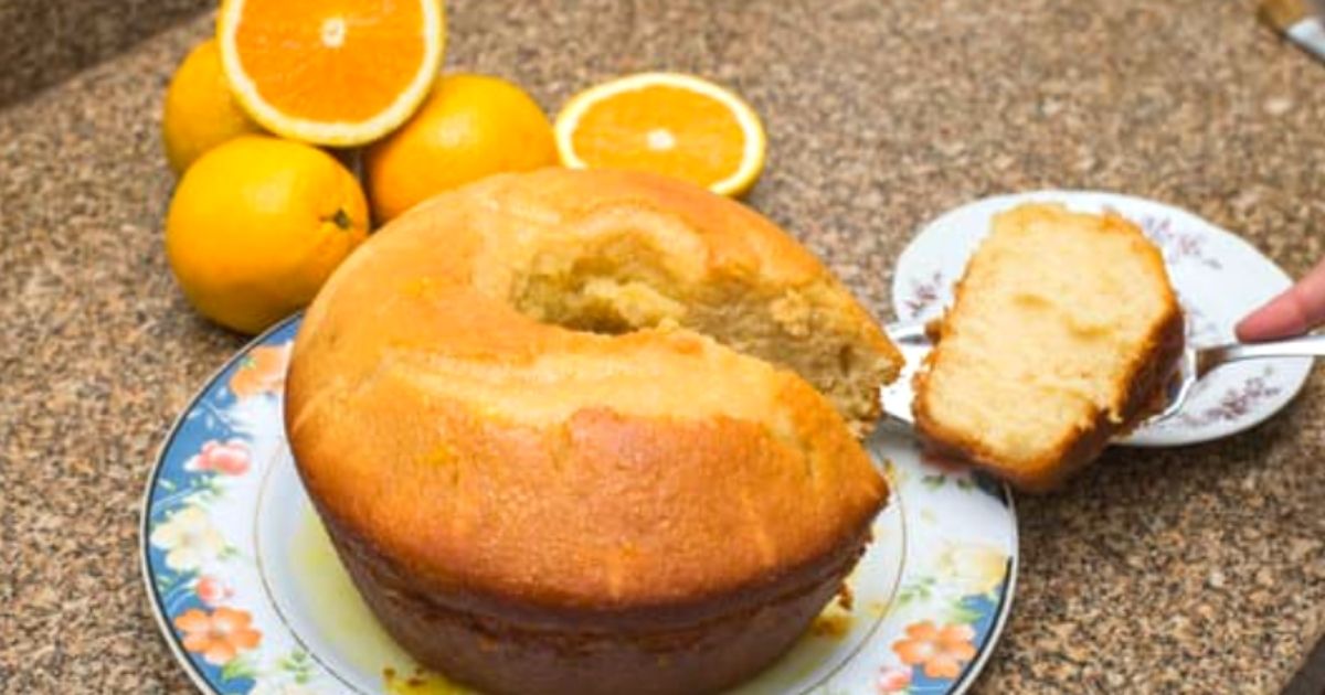 bolo de laranja e cenoura fica um aroma delicioso pela casa - Bolo de laranja e cenoura – Fica um aroma delicioso pela casa!