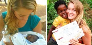 Mulher adotou criança órfã de Uganda após 6 anos de luta e gastando todas as suas economias Mulher adotou criança órfã de Uganda após 6 anos de luta e gastando todas as suas economias