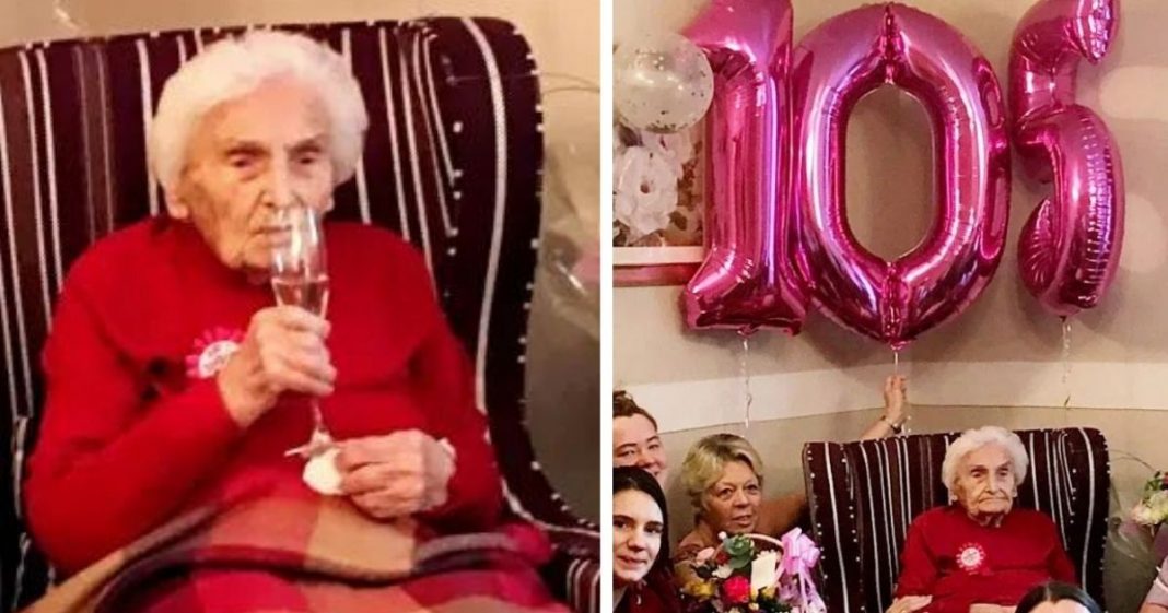 Mulher de 105 anos afirma que ser solteira é o segredo para a vida longa