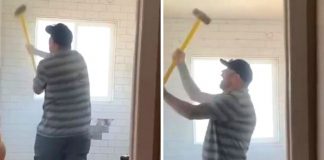 Cliente não paga pela reforma na casa até finalizar, então o empreiteiro destrói tudo Cliente não paga pela reforma na casa até finalizar, então o empreiteiro destrói tudo