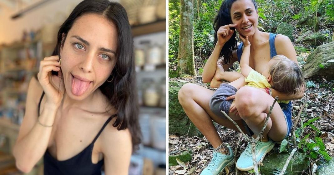 “Eu não como nada que uma mãe já comeu”: atriz cria filho no estilo de vida vegano