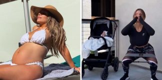 “Você não precisa ser gorda”: mãe é criticada por promover exercícios pós-parto “Você não precisa ser gorda”: mãe é criticada por promover exercícios pós-parto