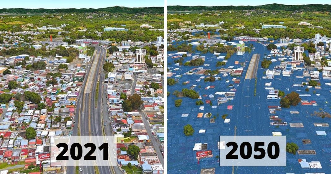 Pesquisadores preveem como será o mundo em 2050 se a temperatura subir 3 °C